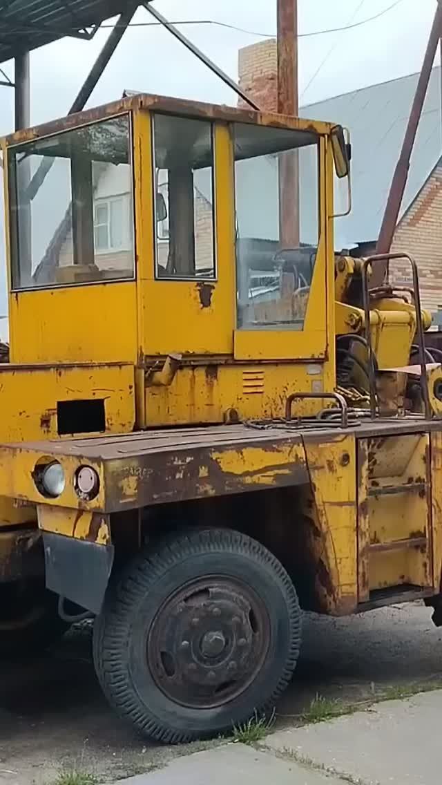 Ретро погрузчик