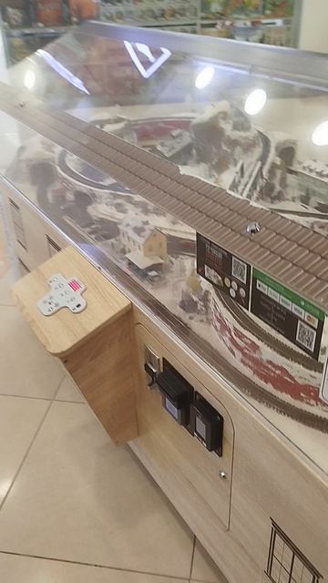 Игрушечная железная дорога в торговом центре