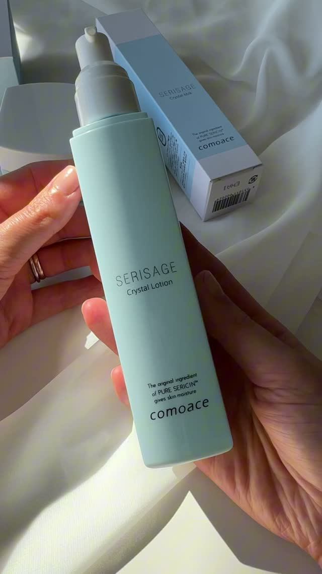 Осветляющий лосьон для лица с экстрактом шелка COMOACE Serisage Crystal Lotion