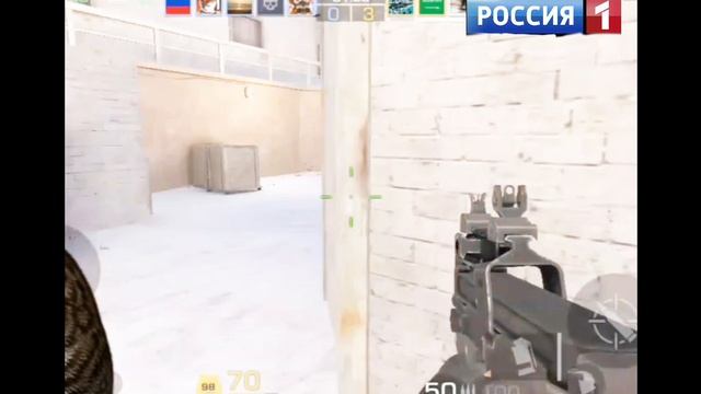 «Лоточников играет в стандофф-2» на «Россия-1»