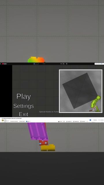 Легенда Мелона? #melonsandbox