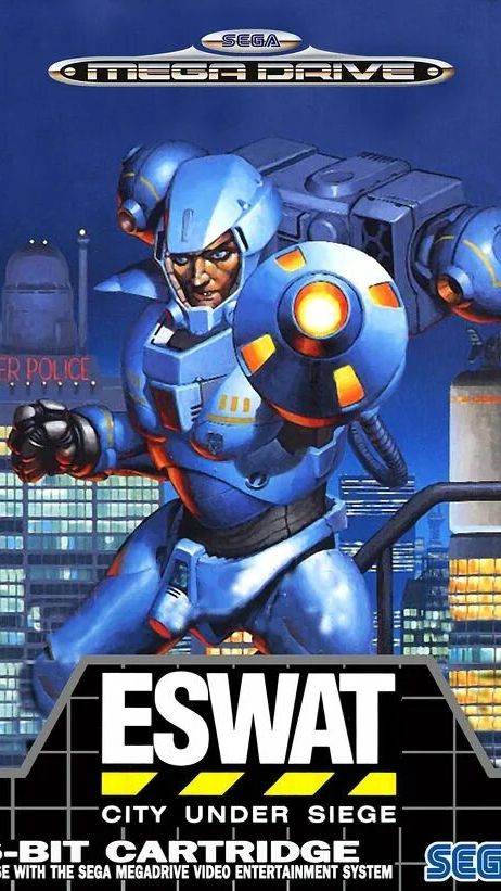 ESWAT Киберполиция - Город в осаде(ESWAT Cyber Police - City Under Siege).На русском.Sega