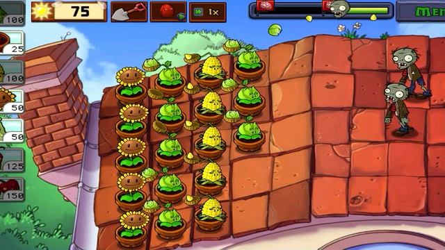 Прохожу PvZ 1