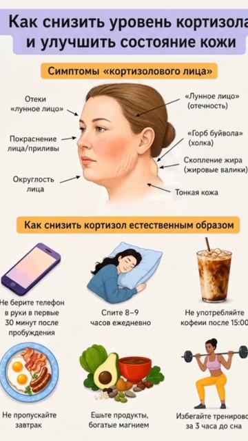 Как снизить уровень кортизола.