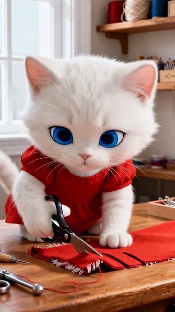 Котики 🐈 малышка талант