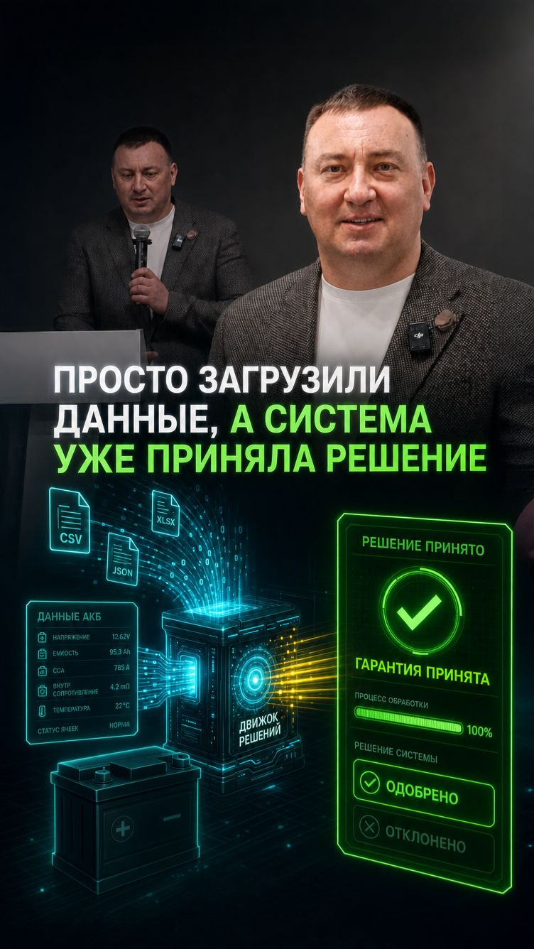 Просто загрузили данные, а система уже приняла решение