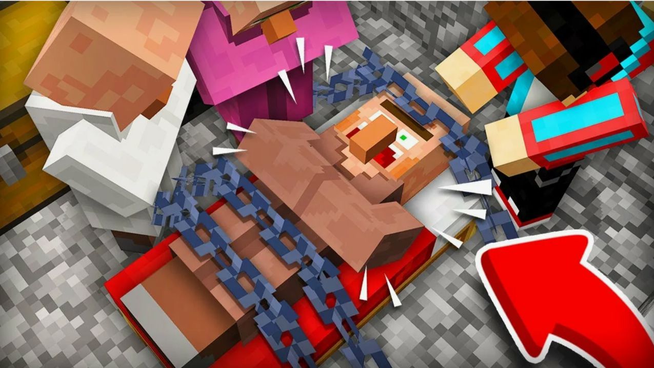 КАК НАМ ОСТАНОВИТЬ ЭТОГО ЖИТЕЛЯ В МАЙНКРАФТ Компот Minecraft