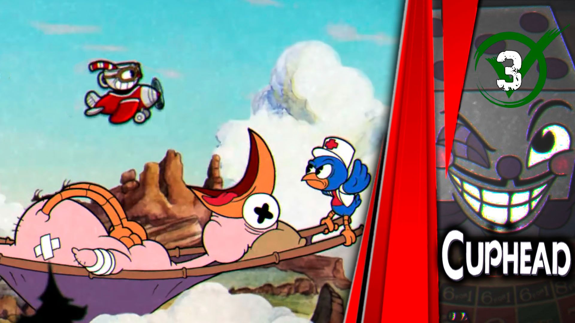 Cuphead ᐅ Сложный БОСС и сложнее / 3 стрим