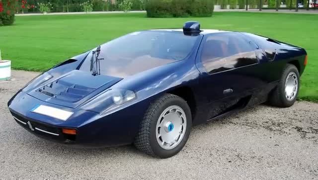 ISDERA IMPERATOR 108i . Суперкар со вкладыша Turbo и перископом на крыше.