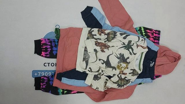 42221 Детские бренд толстовки, спортивные штаны, 13пак, LZ5, секонд (extra) оптом
