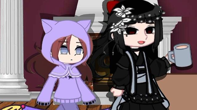 Ложкой снег мешая// gacha club//