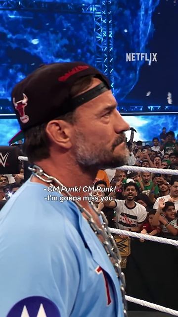 A special moment between John Cena and CM Punk ❤️