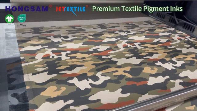 Текстильные пигментные чернила Hongsam с сертификацией OEKO-TEX и GOTS