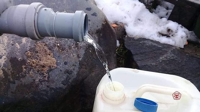 Ламинарный поток воды