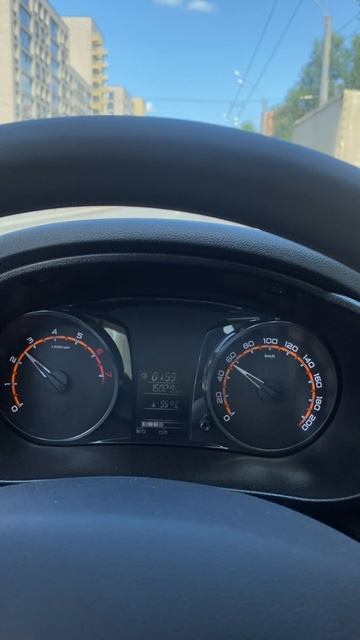 Lada granta на ходу