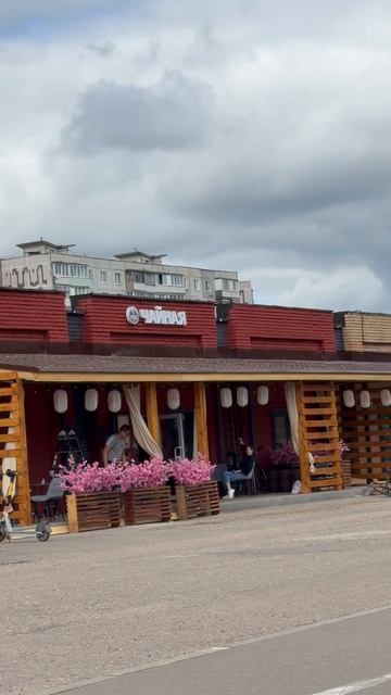 Уютные кафе на набережной в Ногинске ч.2