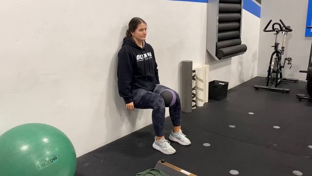 Wall Sit + MB Squeeze Воздушный стульчик с МБ удержанием