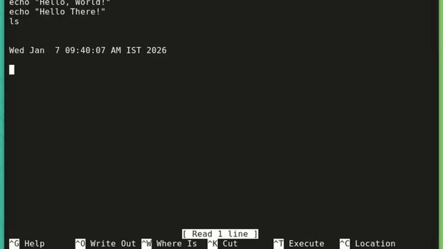 Быстрый совет по Linux