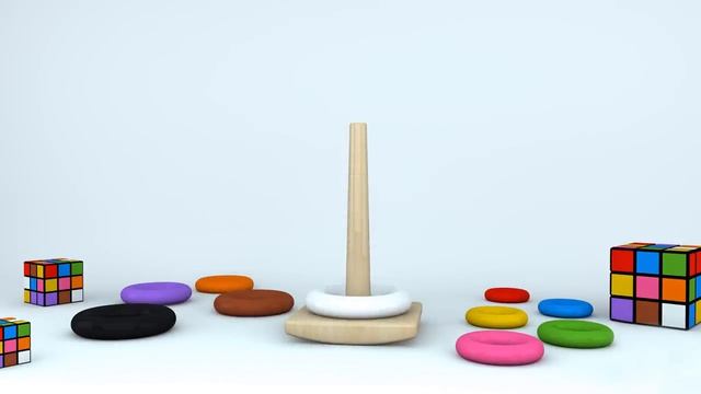 Учим цвета с помощью развивающих игрушек Wooden Ball Hammer - Видео о цветах и формах