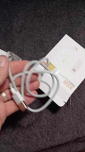 Быстрая зарядка XIAOMI 33W для гаджетов🪫⚡🔋 📱📷🔦