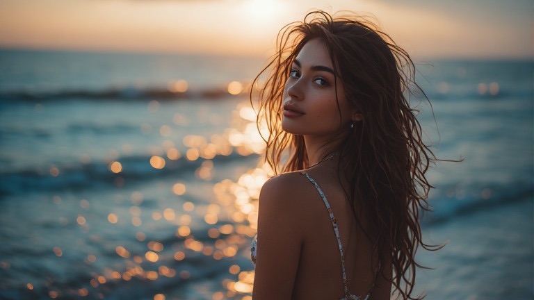 A walk by the sea