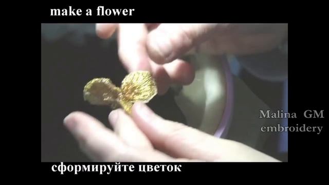 Hand Embroidery_ Brooch _ How to embroider a Rose