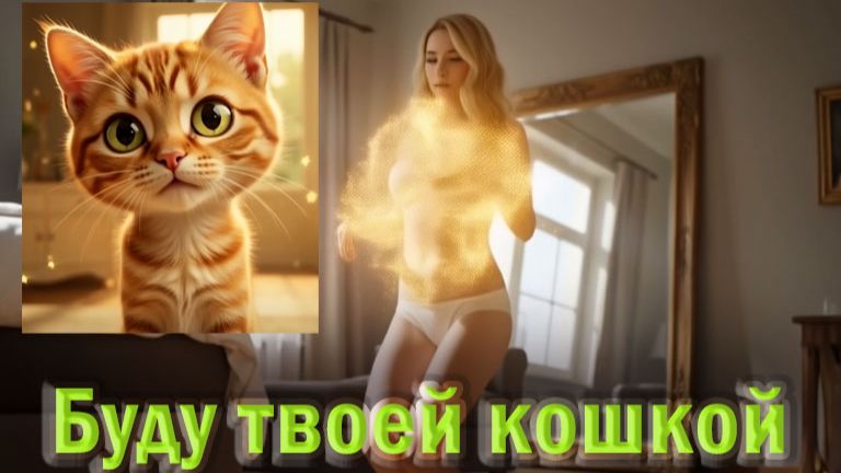 Буду твоей кошкой.