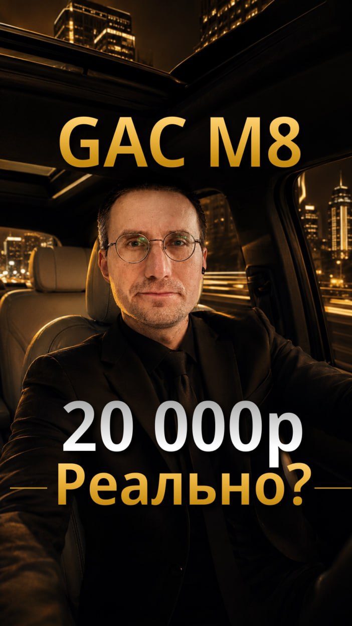 ТУХЛЫЙ ВТОРНИК 🚕 GAC M8 в ТАКСИ