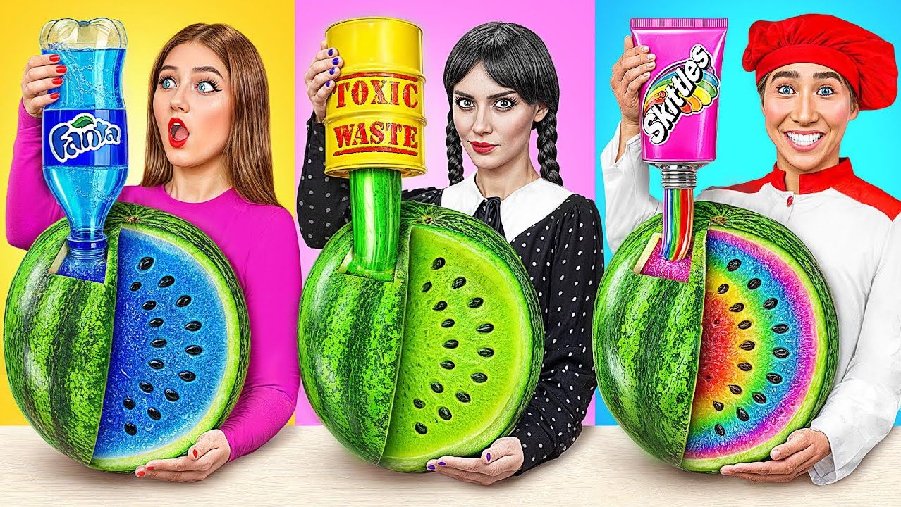 Кулинарный Челлендж_ Уэнсдей Против Бабушки _ Вкусные Рецепты