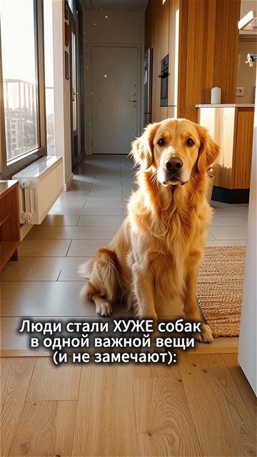 Люди стали хуже собак в одной вещи