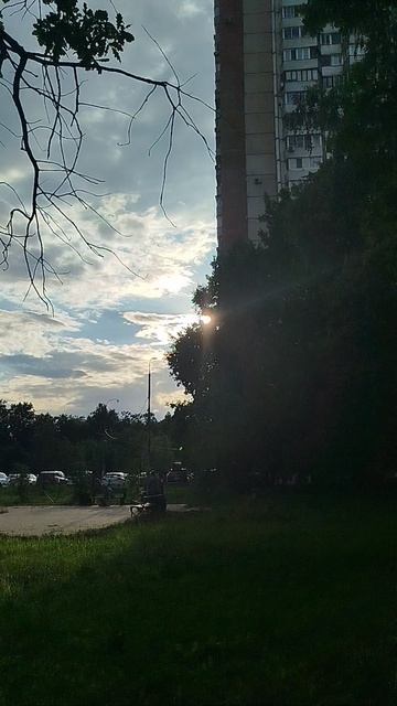 Облака на закате