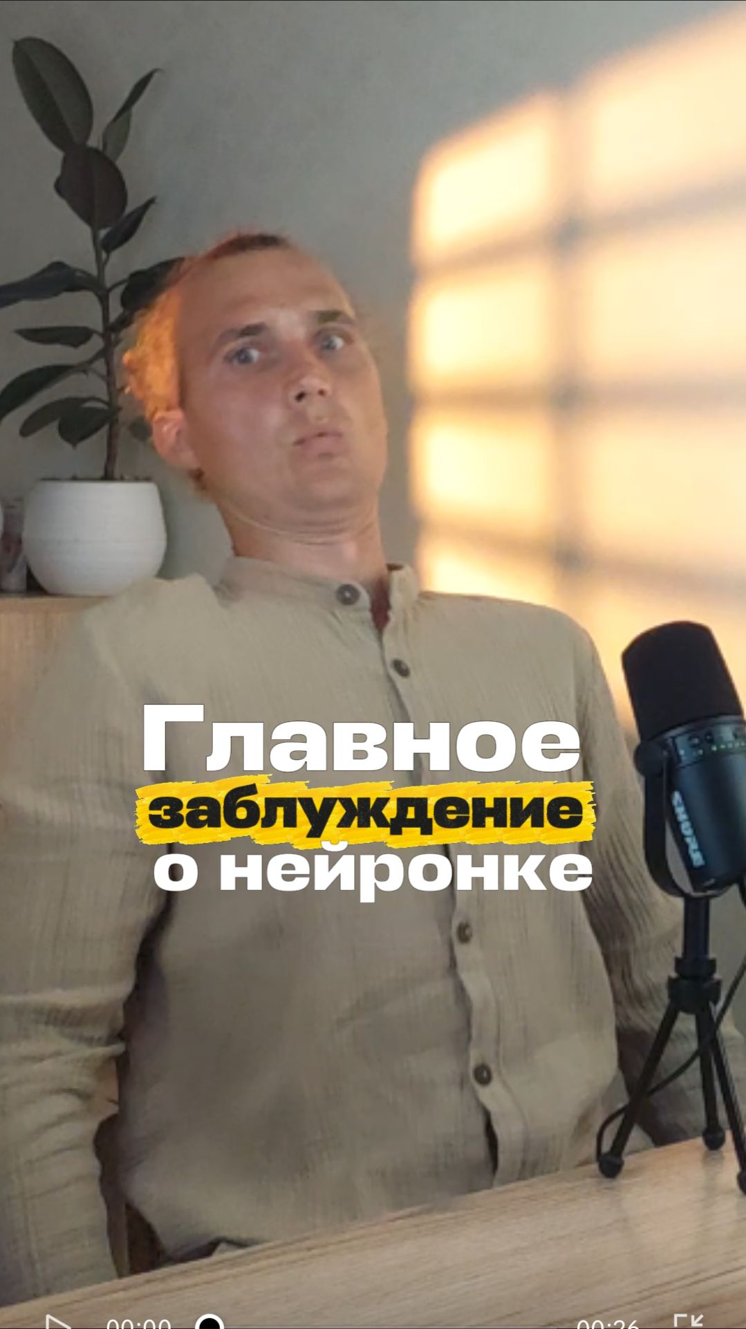 Главное заблуждение о нейросетях.