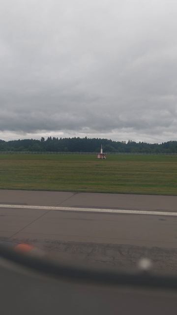 Посадка на A320 Aeroflot в Храброво