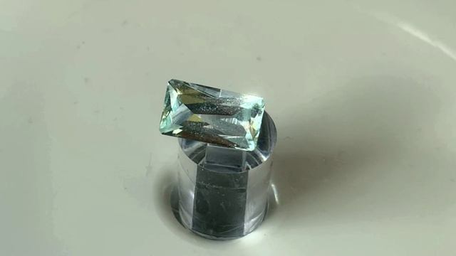Октагон аквамарина 5х9 мм
