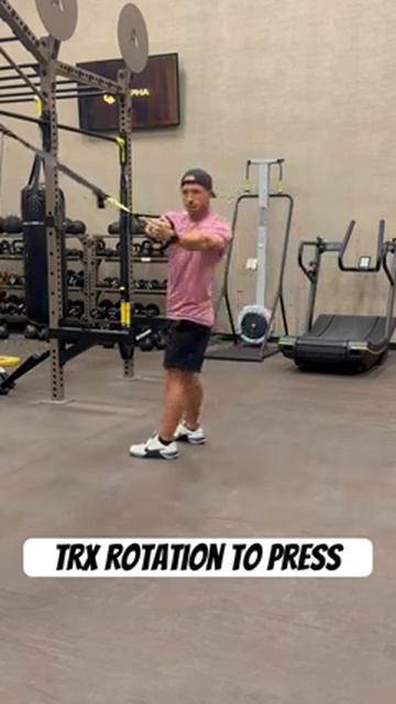 TRX Rotation to Press TRX ротация в жим