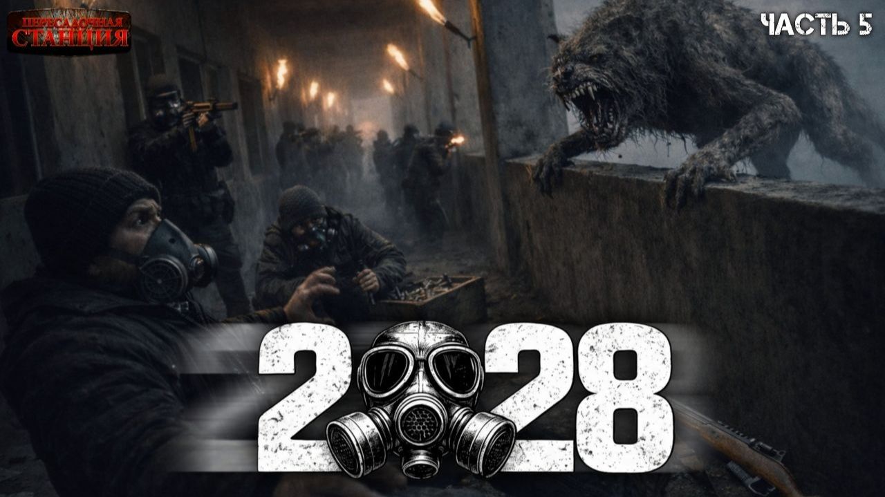2028 Часть 5 - Илья Полетаев. Аудиокнига постапокалипсис. Зомби апокалипсис. Выживание. Метро