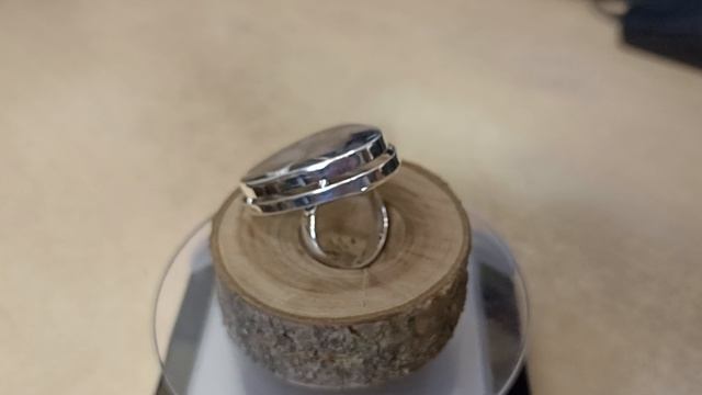 Серебряное кольцо с ДЕНДРОАГАТОМ. левин павел серебро.