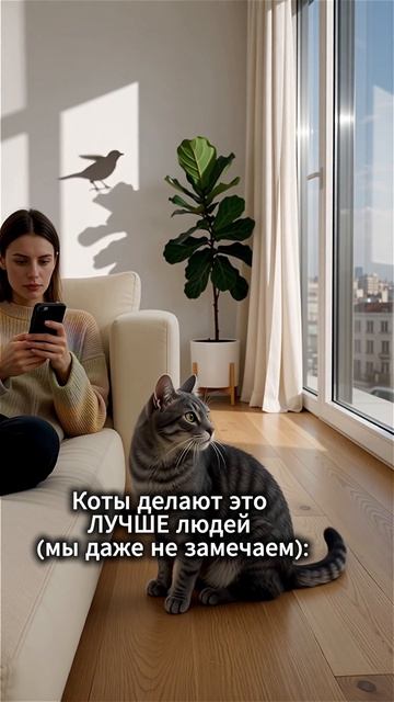 Коты делают это лучше людей