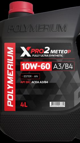 Тест POLYMERIUM XPRO2 10W-60 A3B4 (анонс)