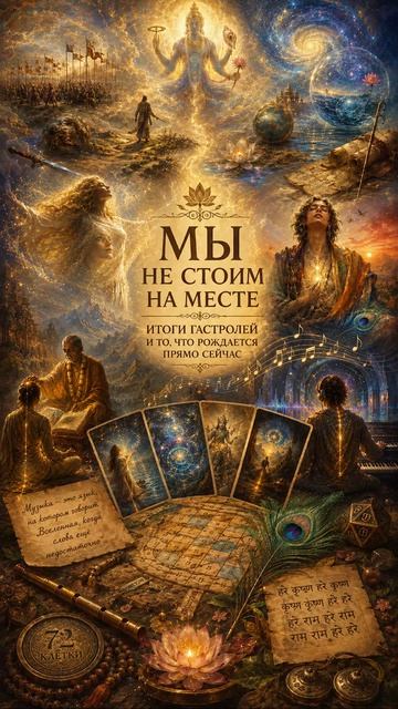 МЫ НЕ СТОИМ НА МЕСТЕ. Итоги тура (Питер, Пушкино, Москва, Казань) и то, что рождается прямо сейчас