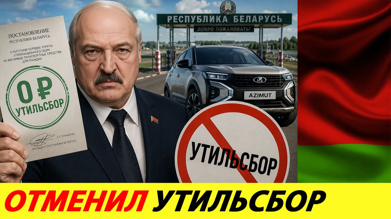 ЛУКАШЕНКО ОТМЕНИЛ УТИЛЬСБОР. В РОССИИ ТОЛЬКО ОБСУЖДАЮТ