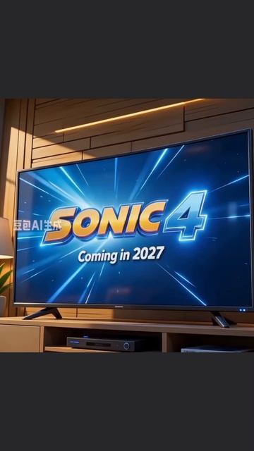 Скоро новый фильм Sonic 4 😎📽️