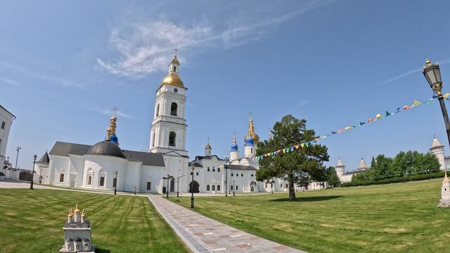 А это Сибирь! Тобольский кремль.