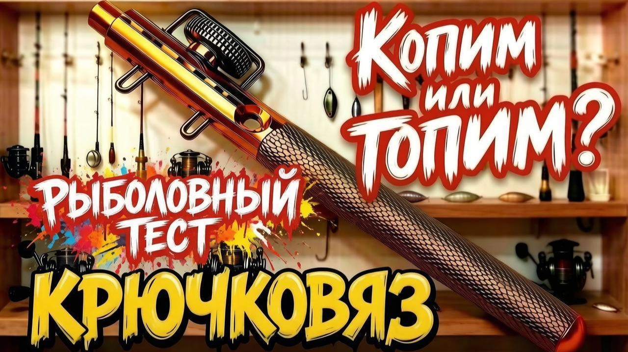Рыболовный тест. Крючковяз. Топим или копим? #2