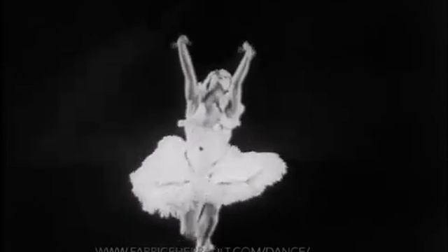 Anna Pavlova as The Swan