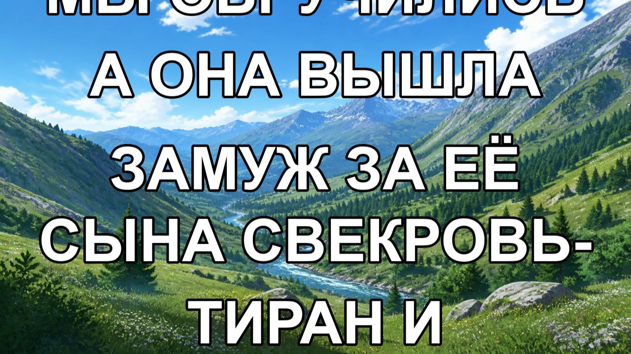 мы обручились а она вышла замуж за её сына свекровь-тиран и