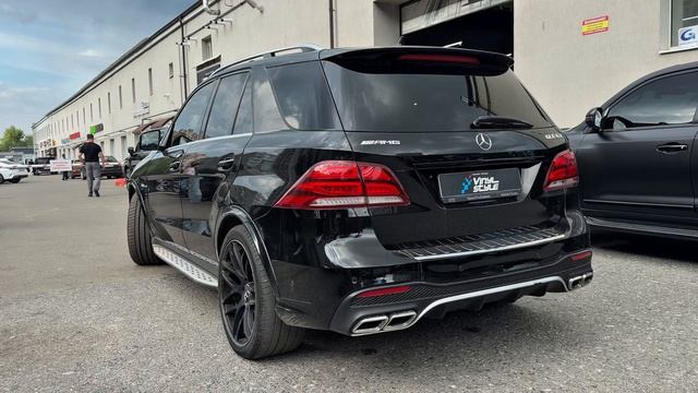 Реализовали управляемый выхлоп с пульта для Mercedes GLE 63 — часть 2