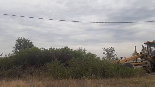 Планирование дорог грейдером РОК 7 МАКОВ 2 часть