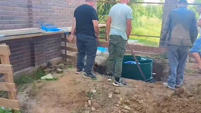 Установка септика Водный Гарант