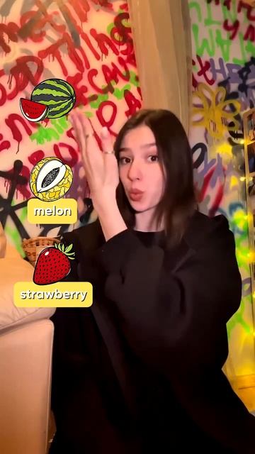 Запоминаем фрукты и овощи на английском🍉🥕🫑 Часть 2️⃣